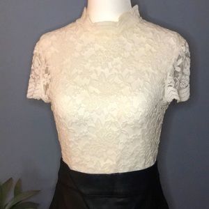 Lulu’s lace blouse